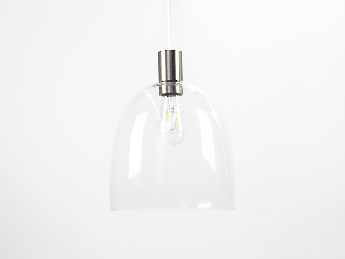 25cm Glass Cloche Fergus Pendant