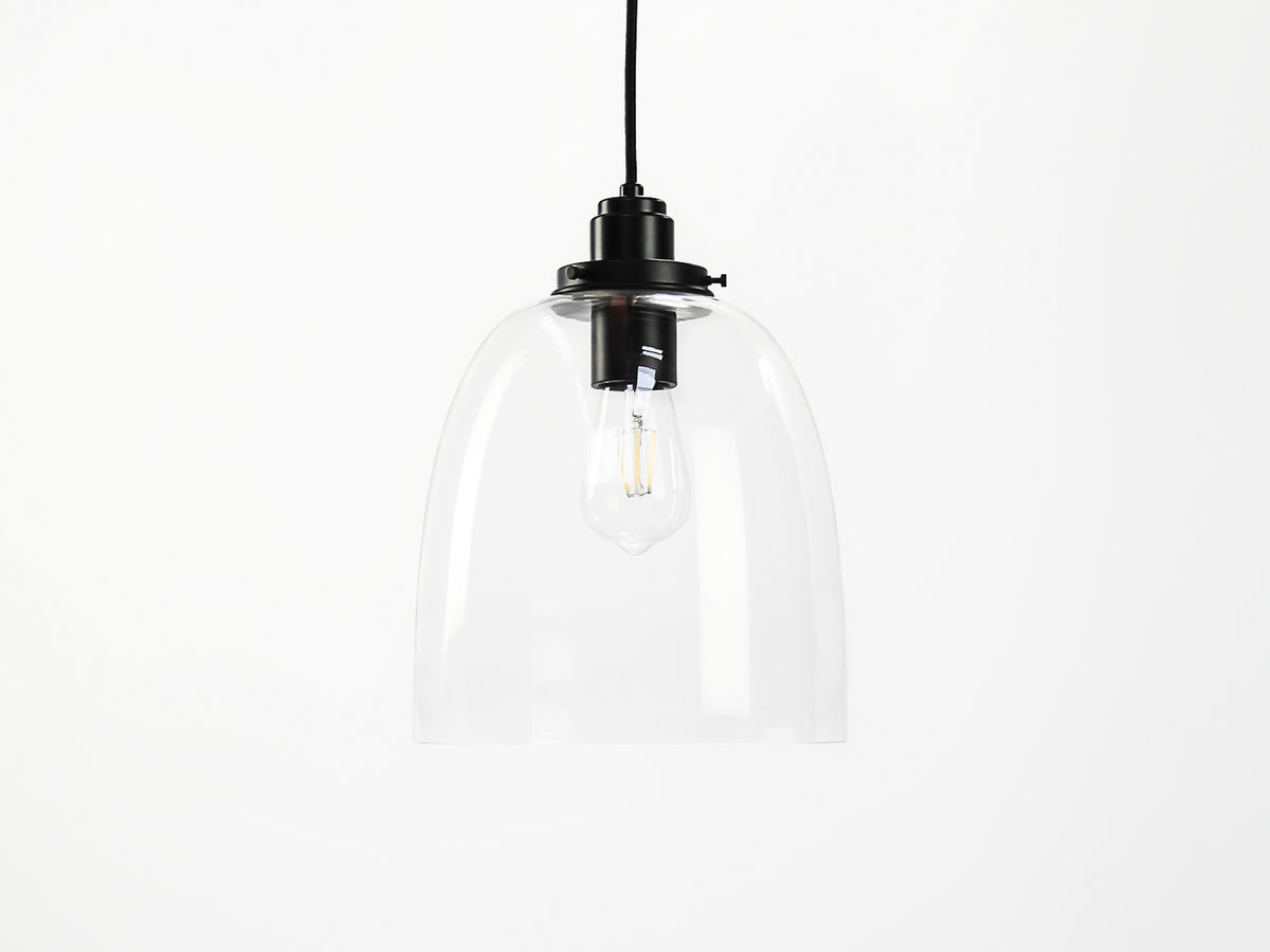 25cm Glass Cloche Rory Pendant