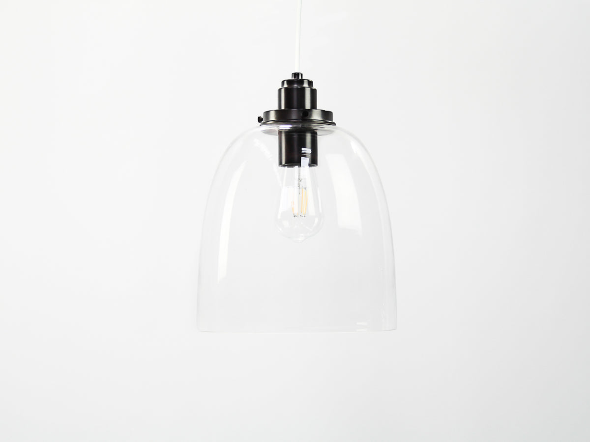 25cm Glass Cloche Rory Pendant