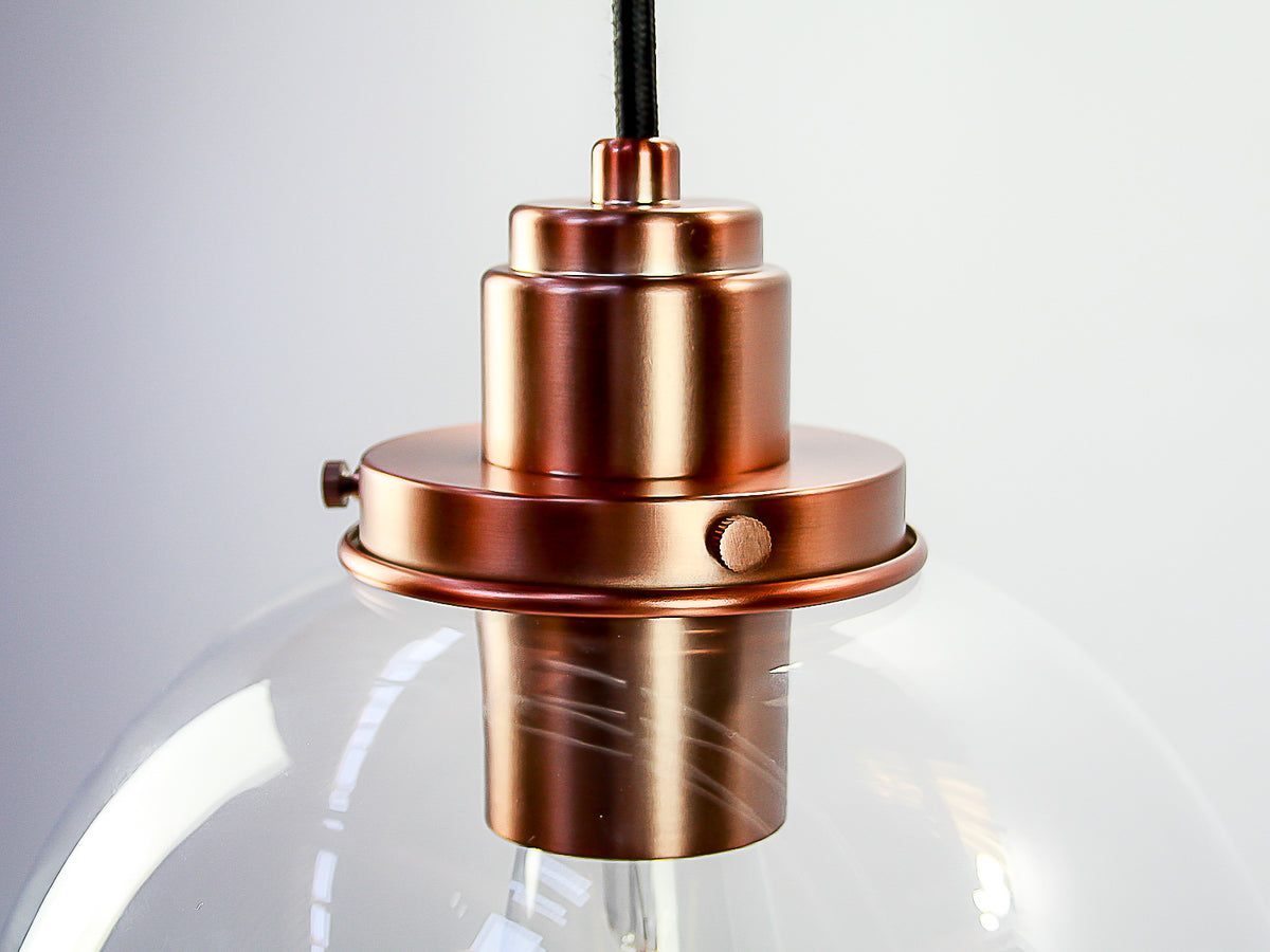 25cm Glass Cloche Rory Pendant