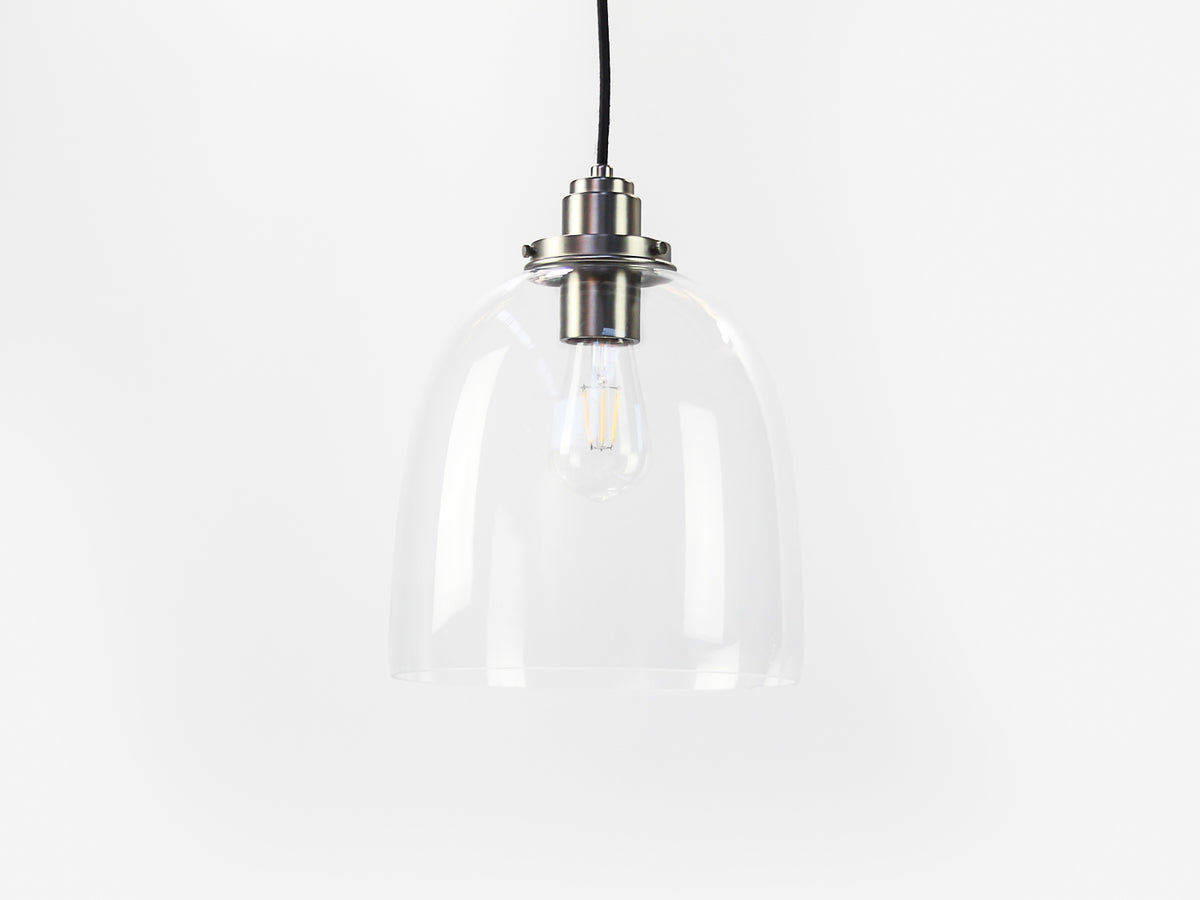 25cm Glass Cloche Rory Pendant
