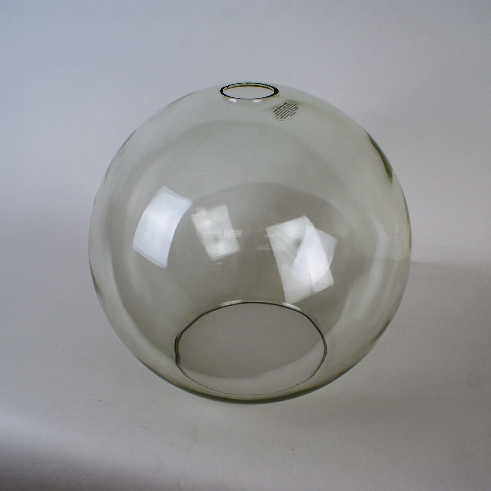 APOTHECARY 30CM ROUND GLASS - SHADE ONLY