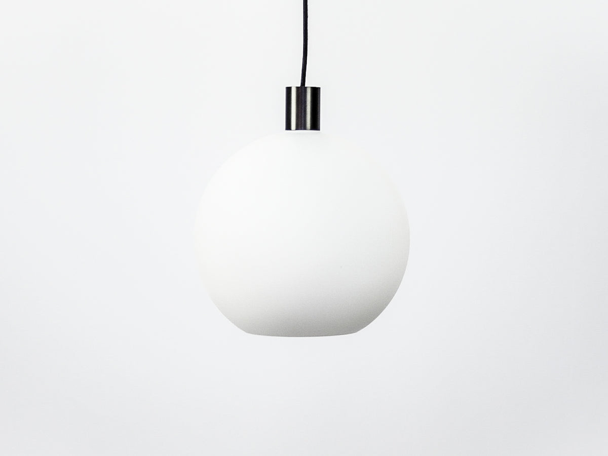 Apothecary 30cm Round Opal Glass Fergus Pendant