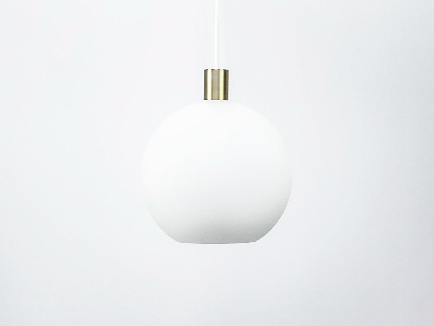 Apothecary 30cm Round Opal Glass Fergus Pendant