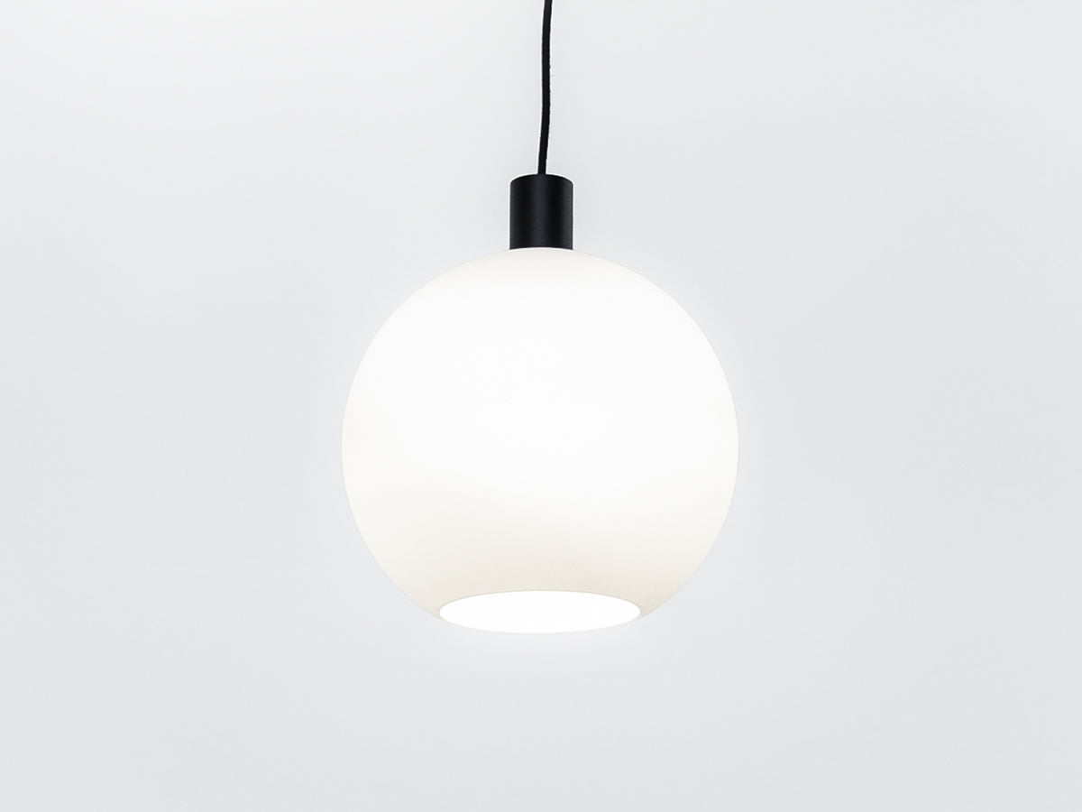 Apothecary 30cm Round Opal Glass Fergus Pendant