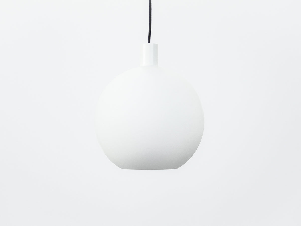 Apothecary 30cm Round Opal Glass Fergus Pendant