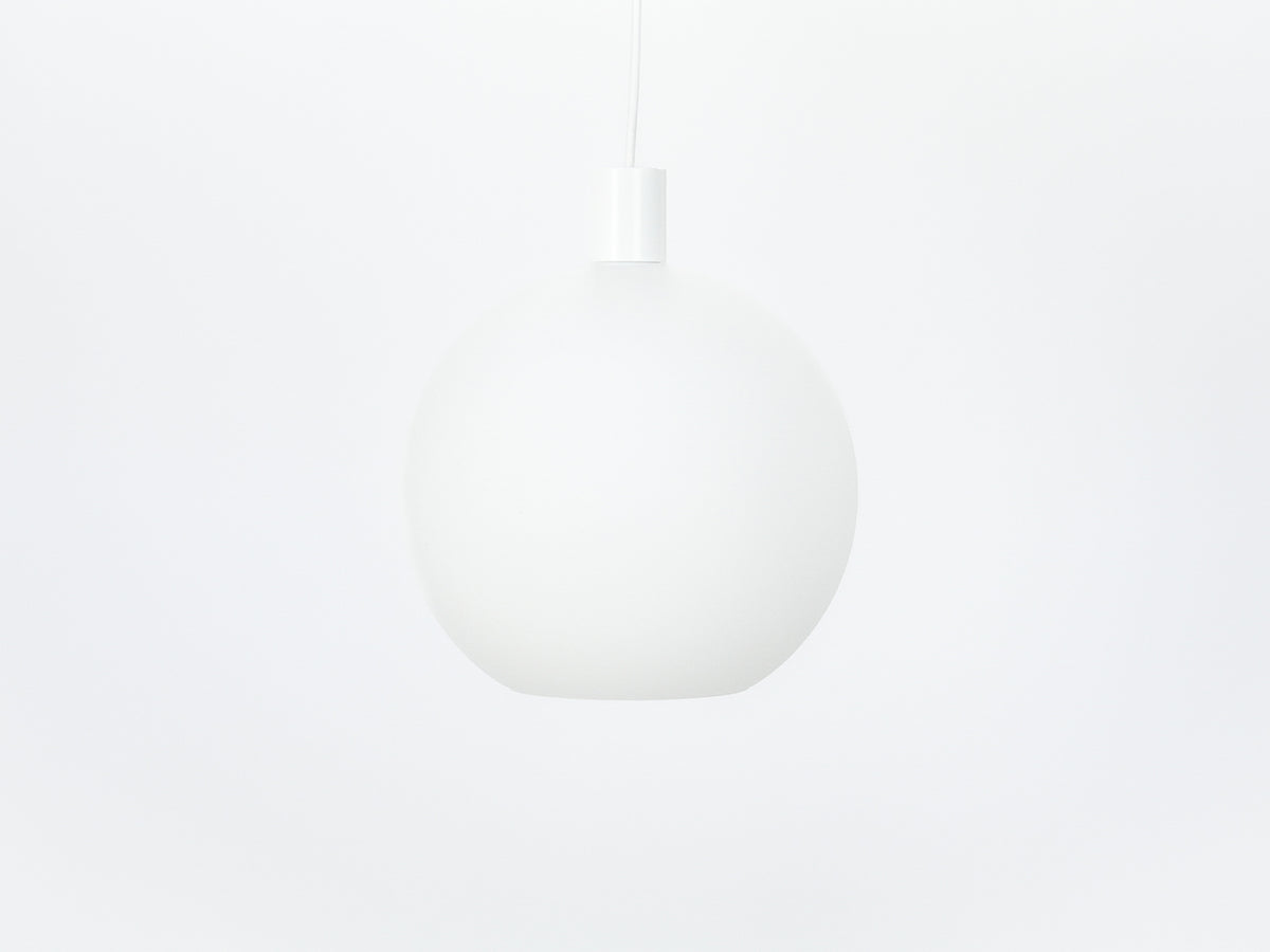 Apothecary 30cm Round Opal Glass Fergus Pendant