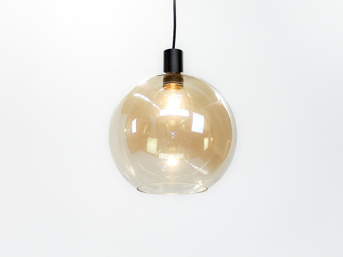 Apothecary 30cm Round Glass Fergus Pendant