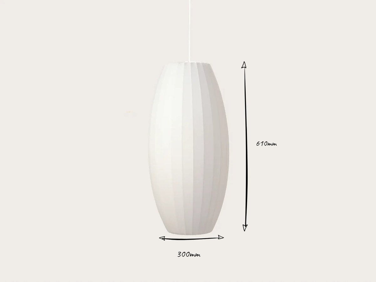 30cm Bubble Cigar Pendant