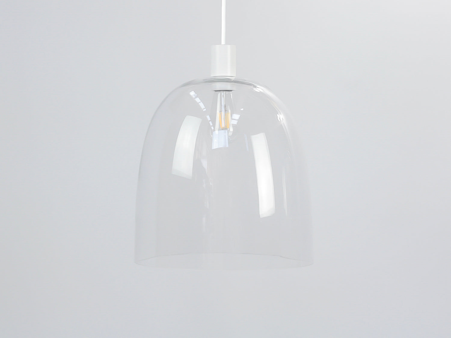 35cm Glass Cloche Fergus Pendant