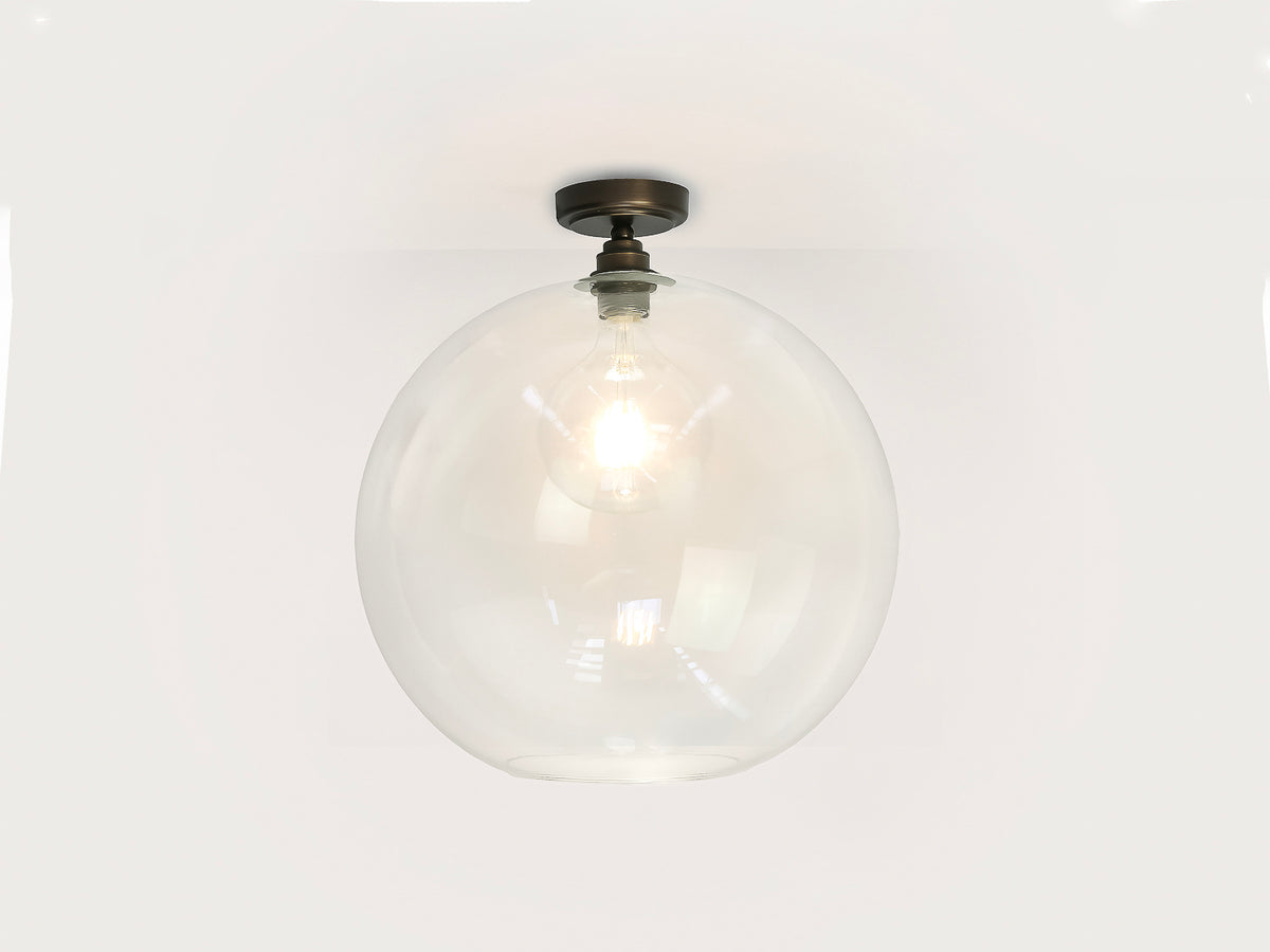 Fixed Arthur with 40cm Apothecary Glass Shade