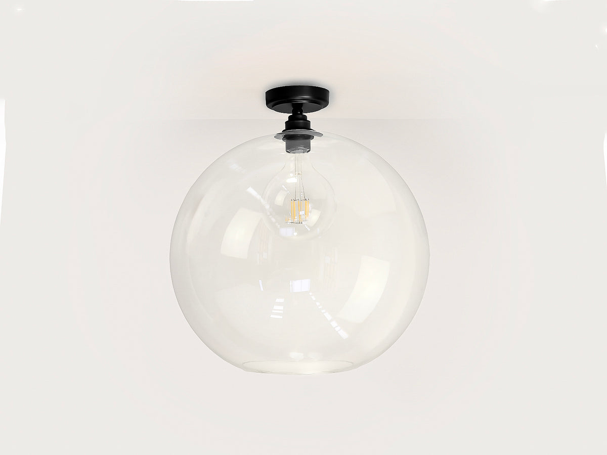 Fixed Arthur with 40cm Apothecary Glass Shade