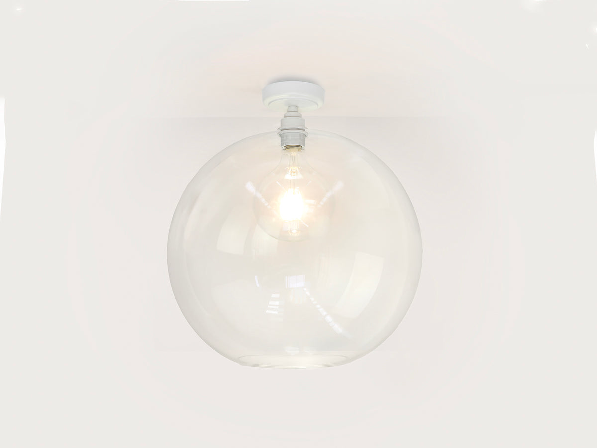 Fixed Arthur with 40cm Apothecary Glass Shade