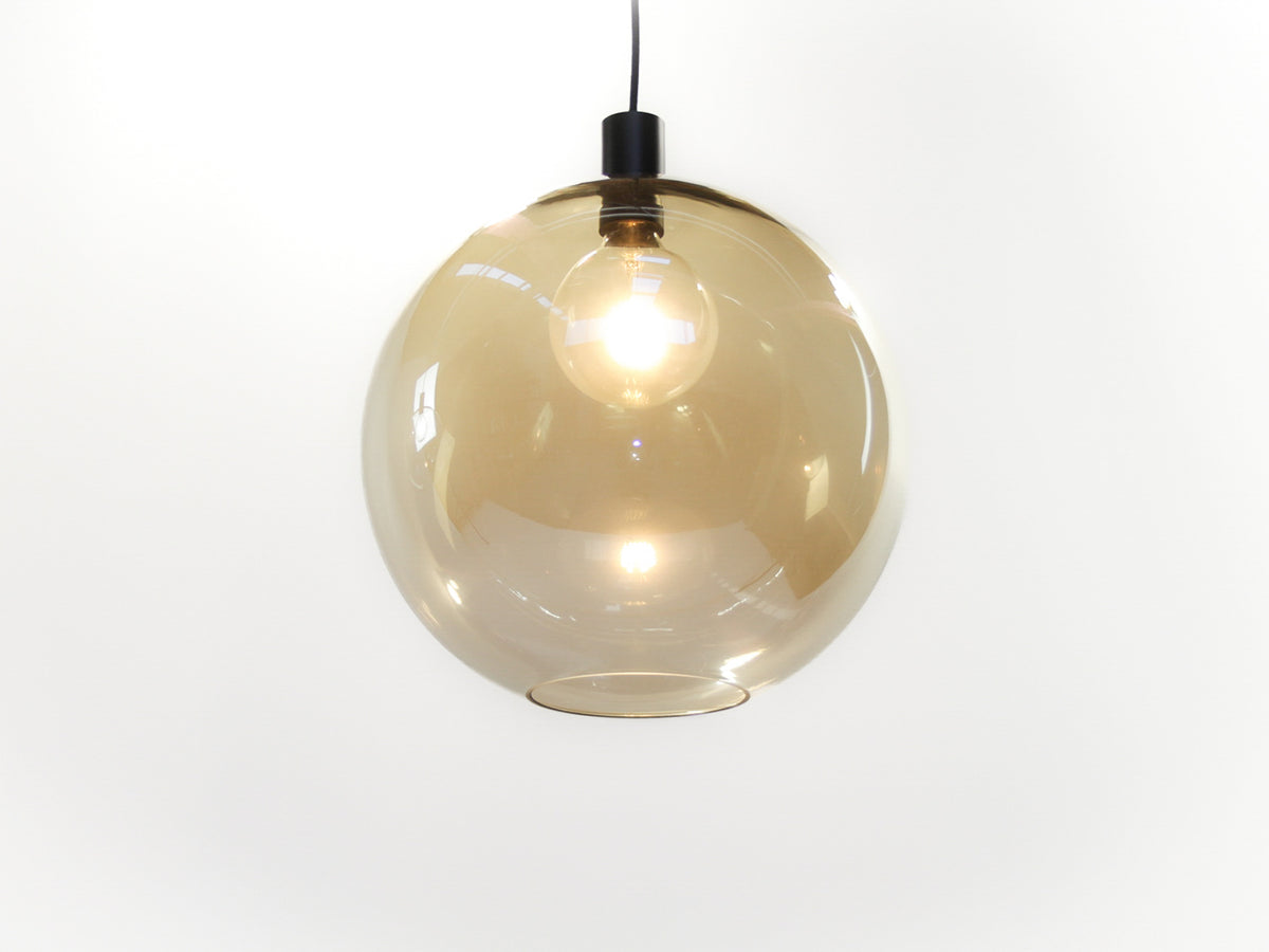Apothecary 40cm Round Glass Fergus Pendant