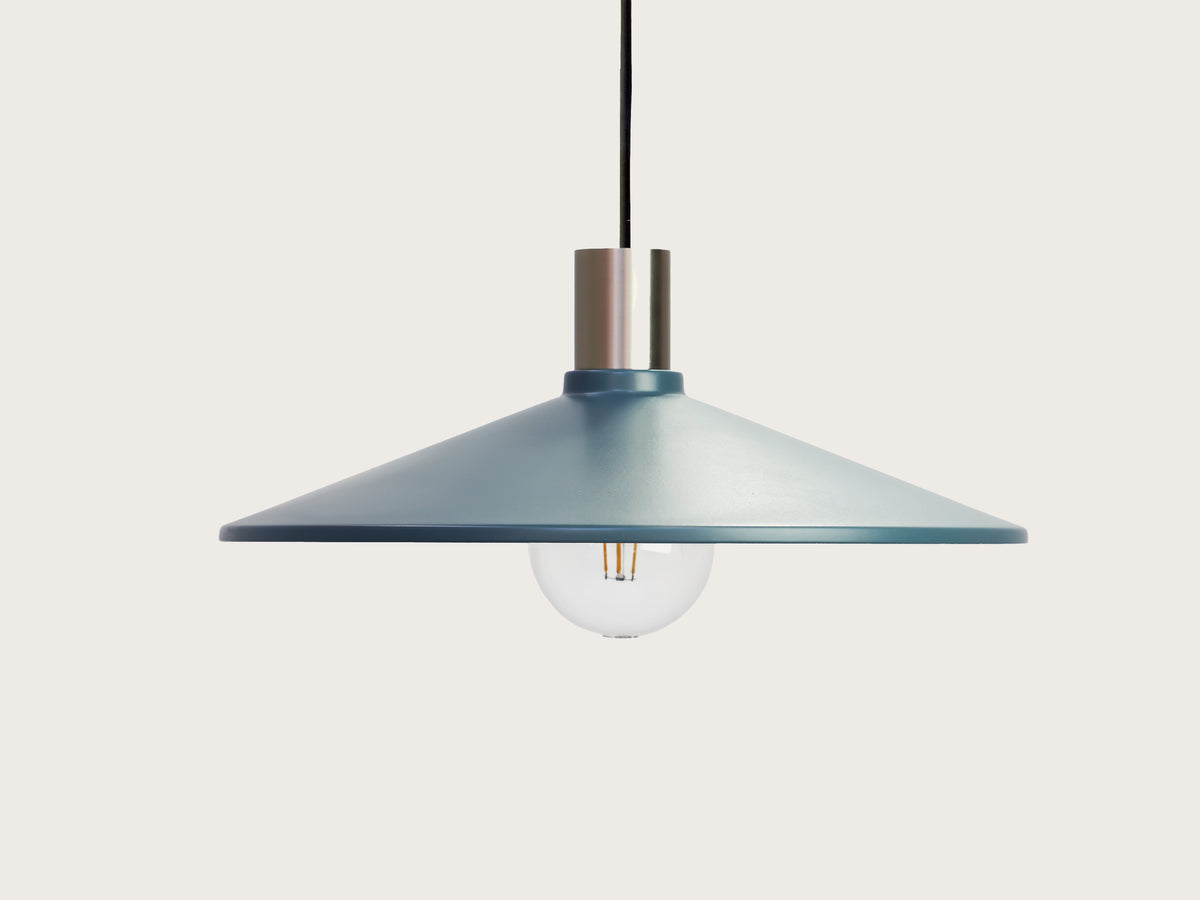 Coloured 40cm Metal Shade Fergus Pendant - LIMITED EDITION