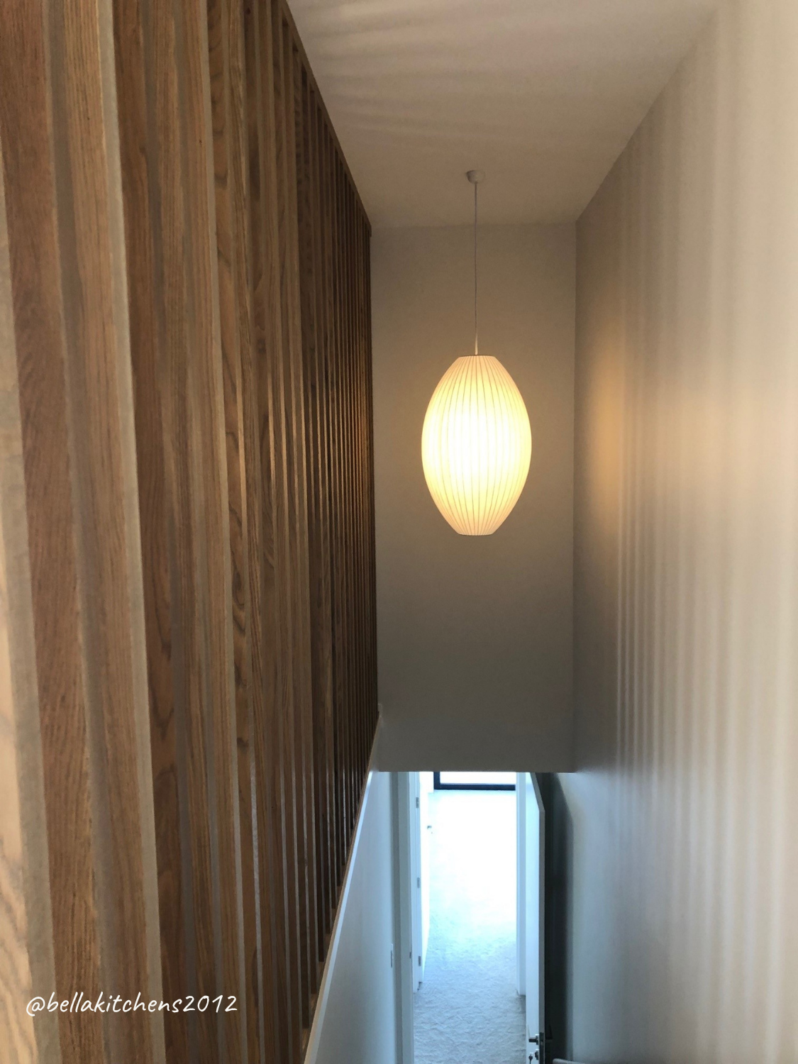 45cm Bubble Cigar Pendant