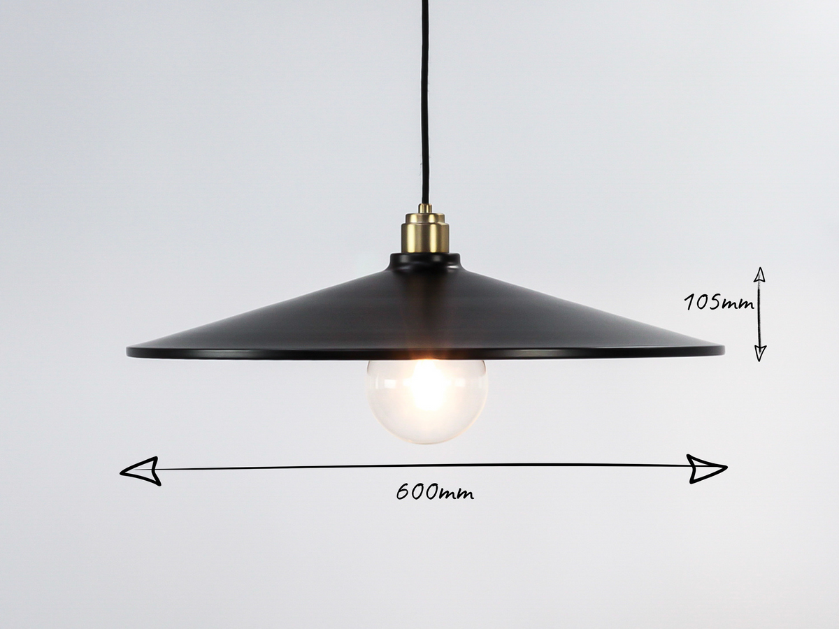 60cm Metal Shade Rory Pendant