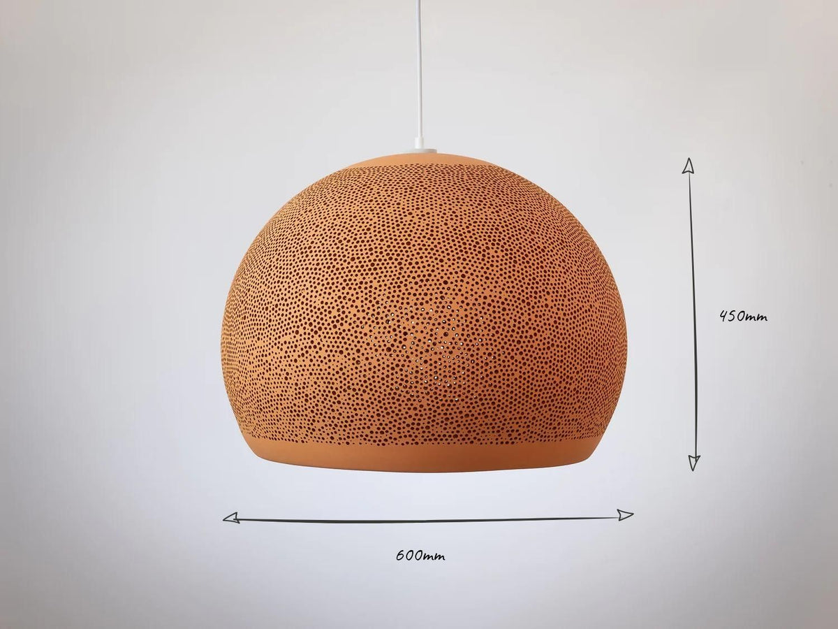 POTT Project 60cm SpongeUp Clay Pendant