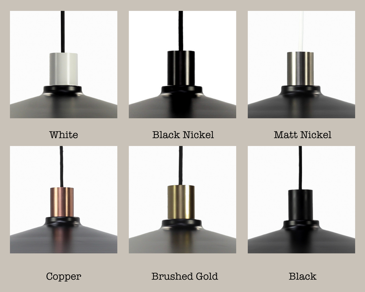 40cm Metal Shade Fergus Pendant