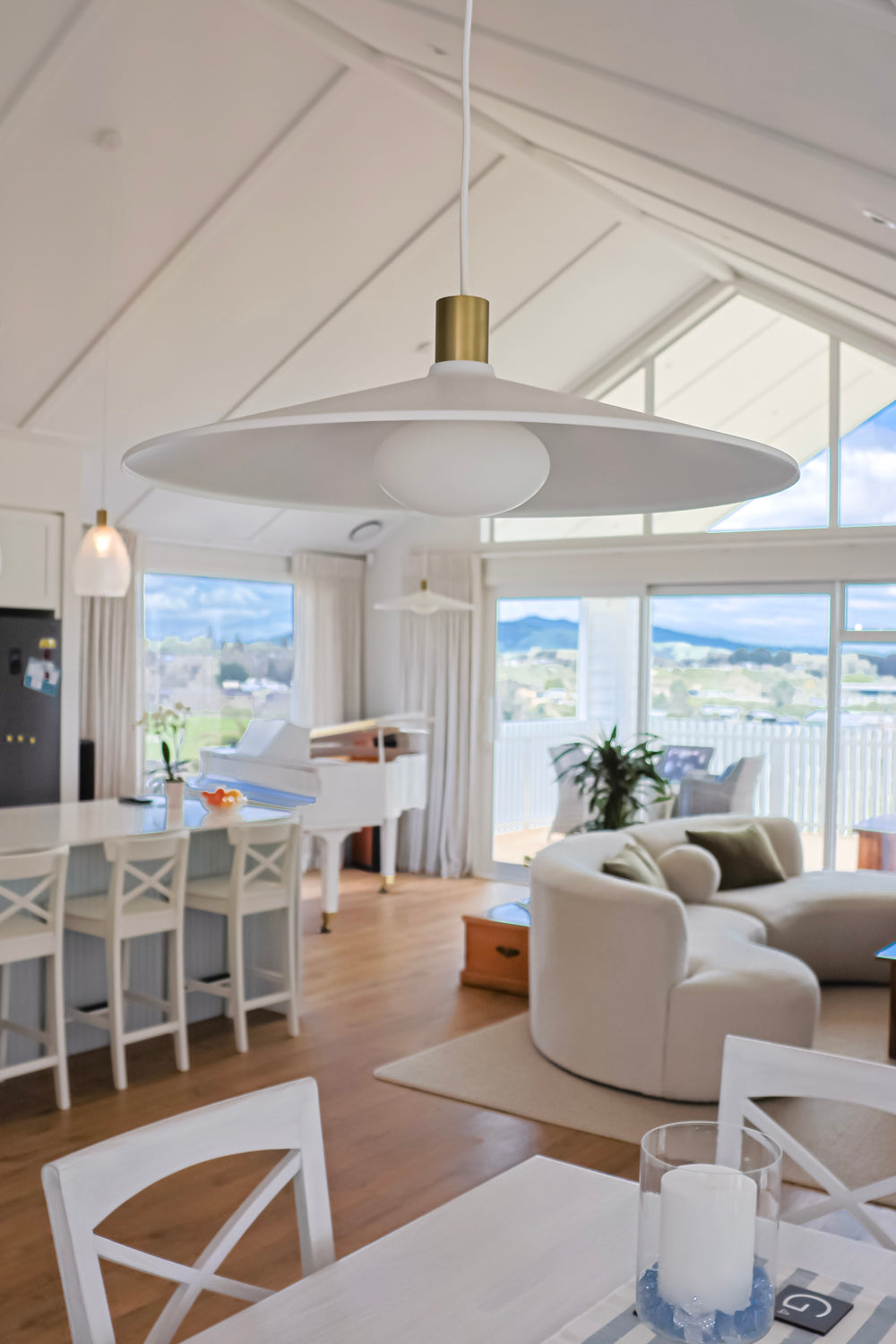 60cm Metal Shade Fergus Pendant