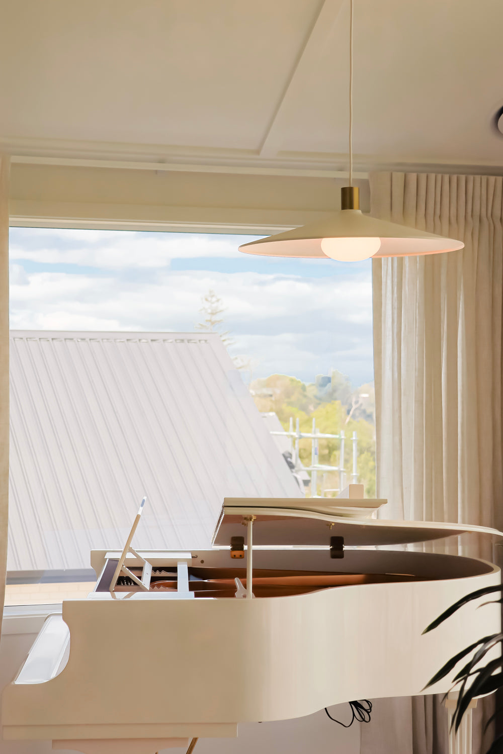 60cm Metal Shade Fergus Pendant