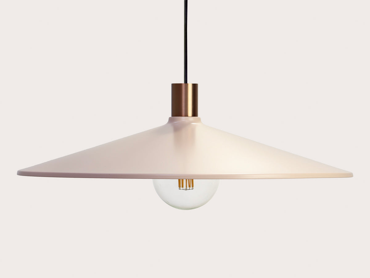 Coloured 60cm Metal Shade Fergus Pendant - LIMITED EDITION
