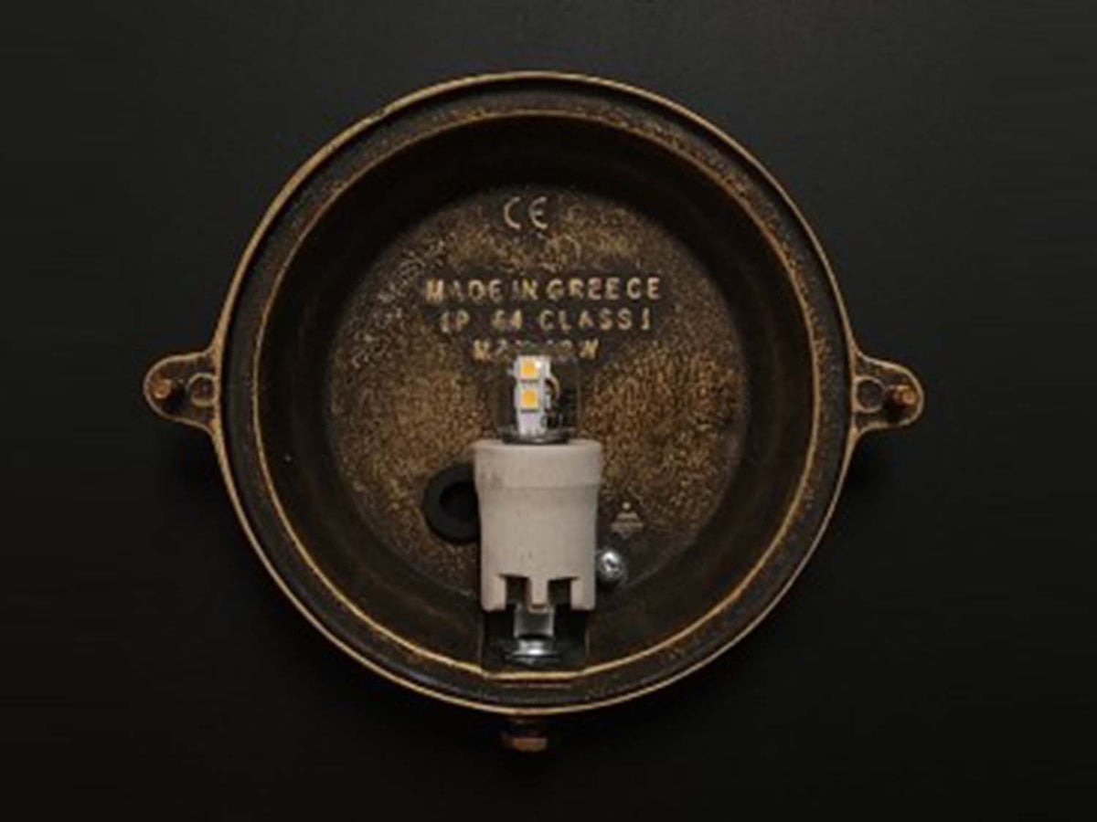 Hermes Bulkhead Outdoor Wall Light - IP64 rated