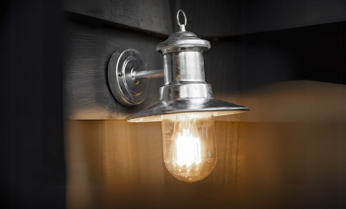 Akaroa Outdoor Light - Galvanised - IP44 rated