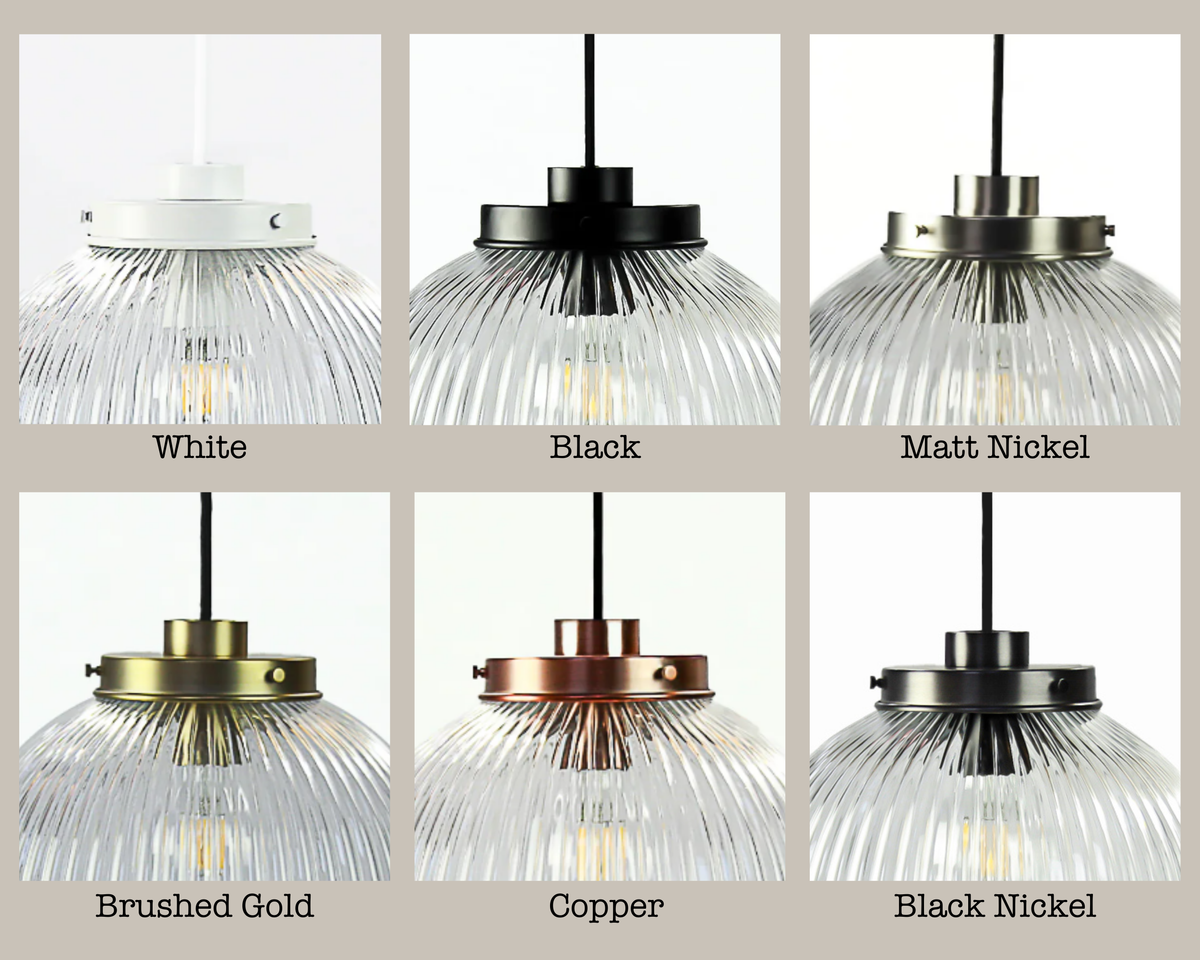 Alfie 30cm Glass Pendant