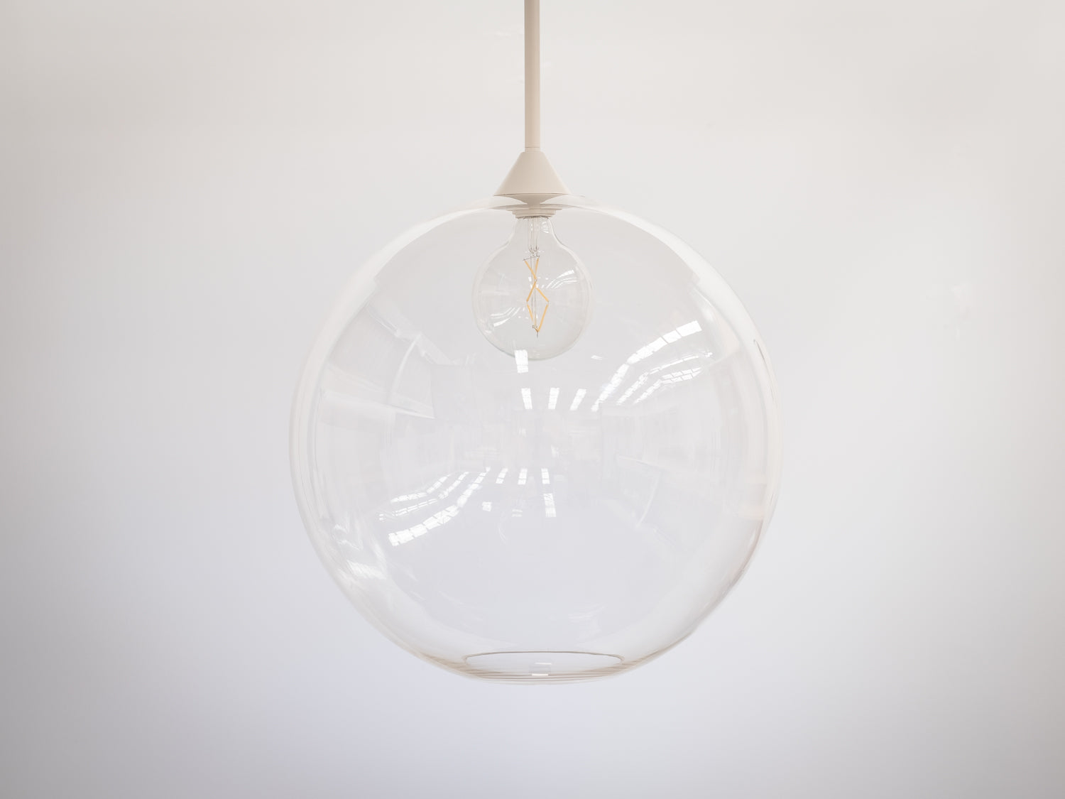 Apothecary 50cm Rodded Glass Pendant