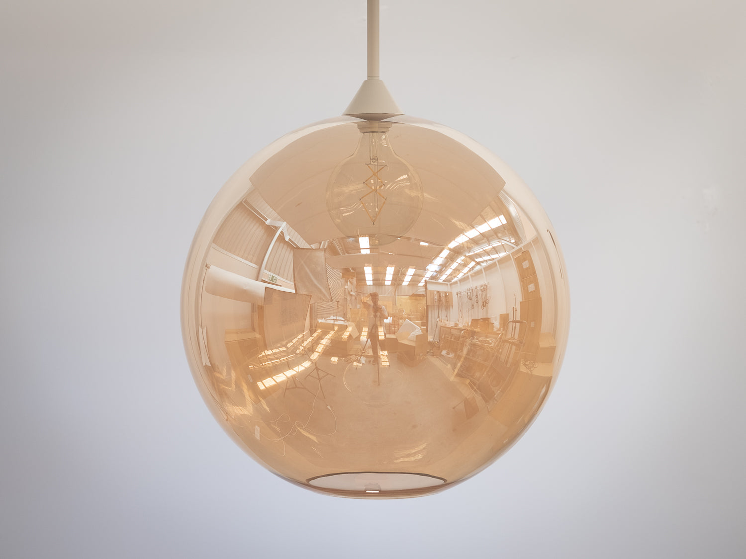 Apothecary 50cm Rodded Glass Pendant