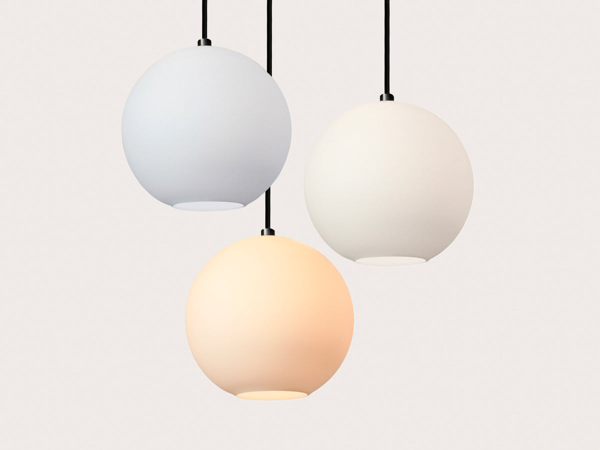 Apothecary 50cm Round Opal Glass Fergus Rodded Pendant