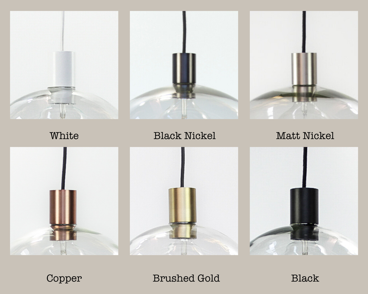 Indie Wide Glass Fergus Pendant