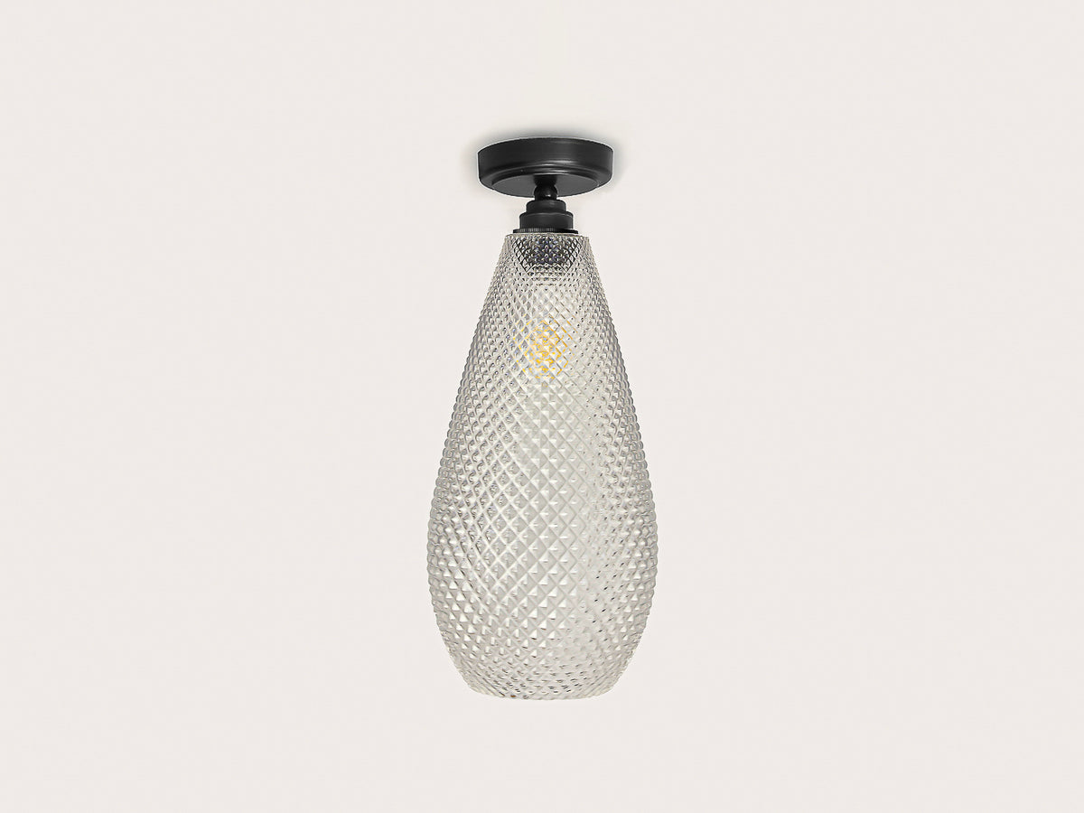 Fixed Arthur with Basil Glass Shade