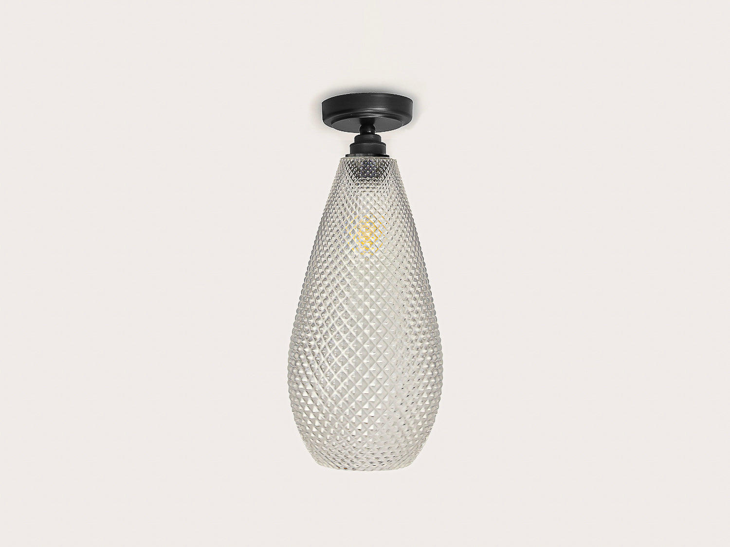 Fixed Arthur with Basil Glass Shade