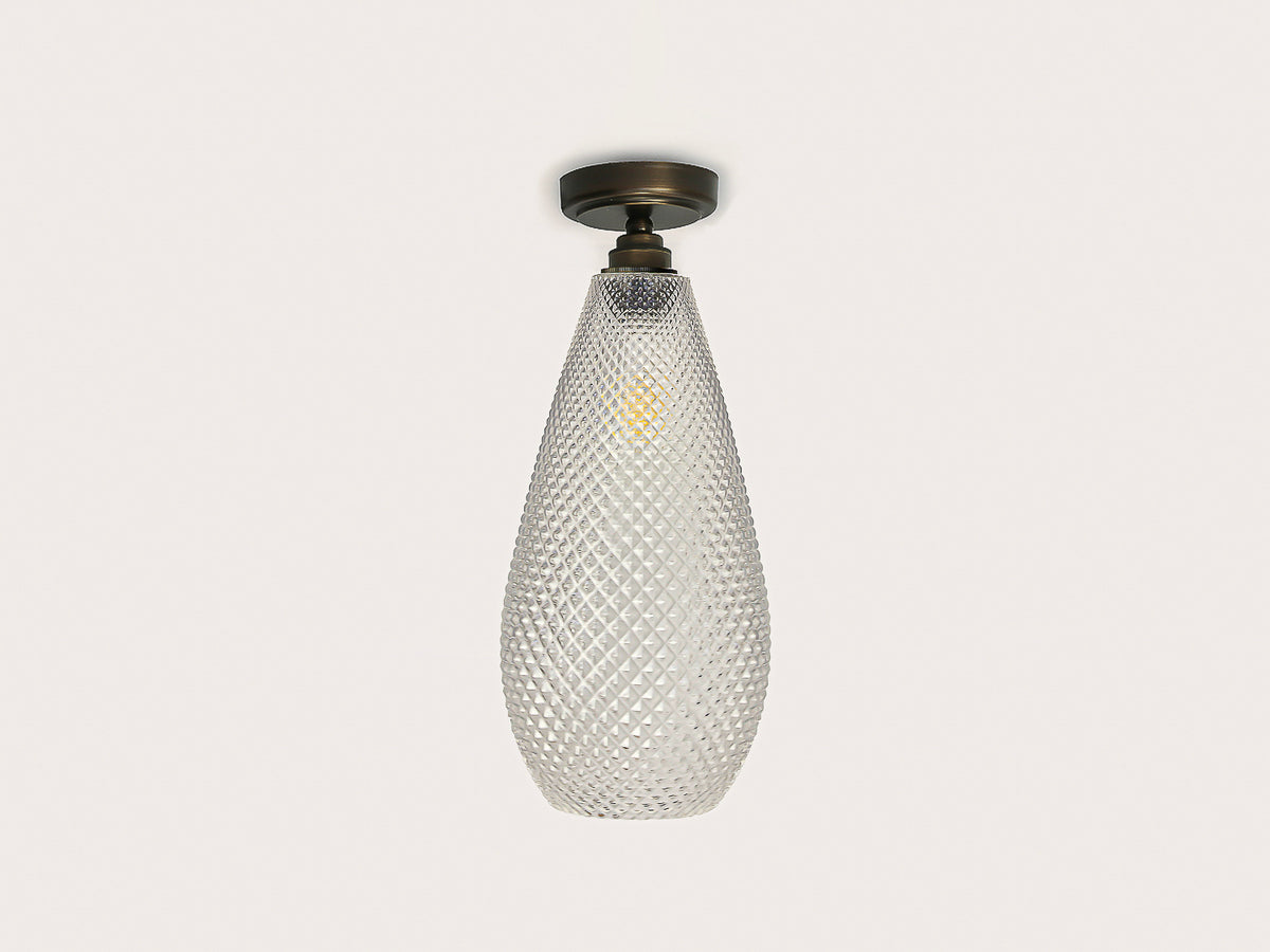 Fixed Arthur with Basil Glass Shade
