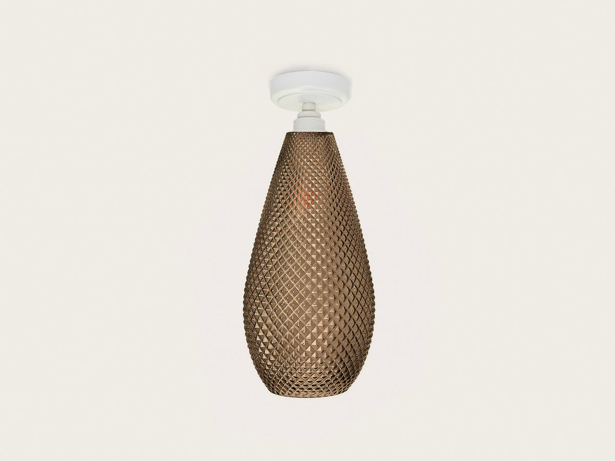 Fixed Arthur with Basil Glass Shade