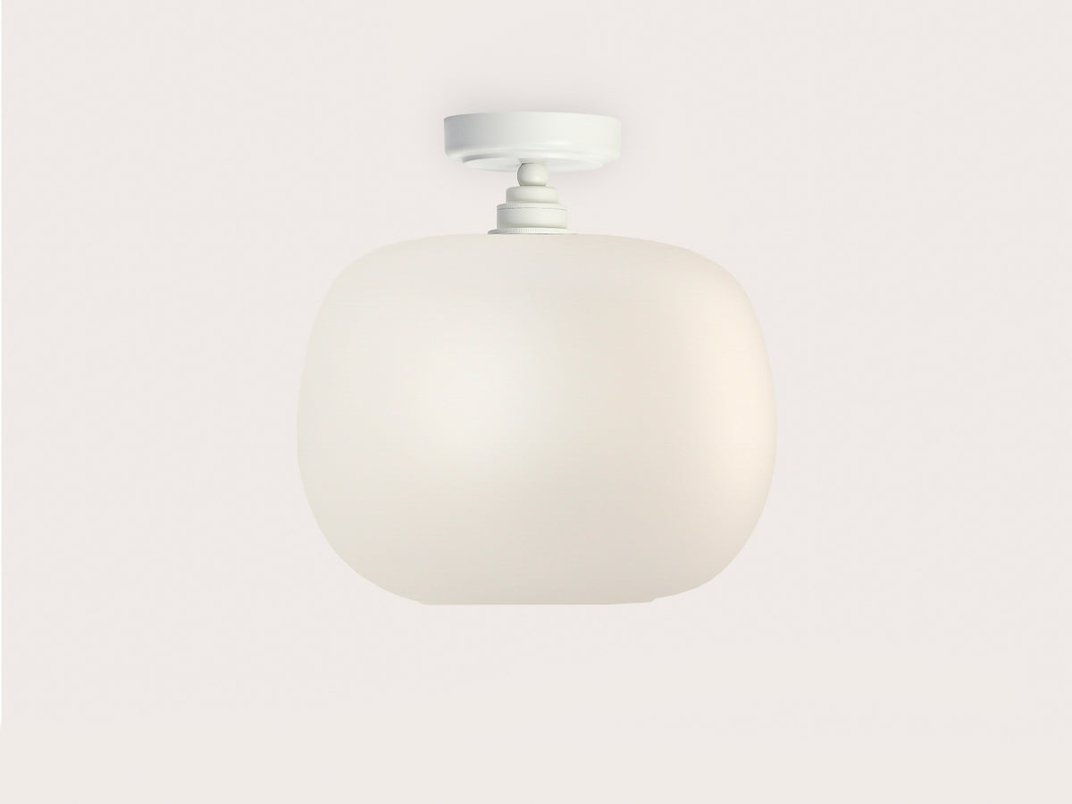 Fixed Arthur with Hikari Frost Glass Shade