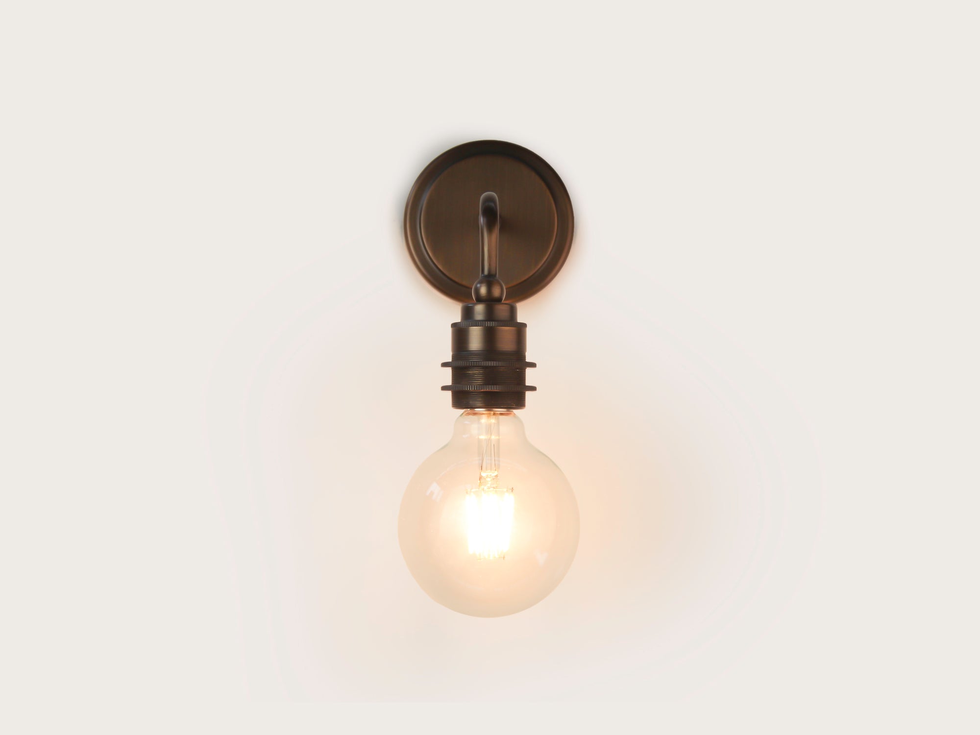 Arthur Short Arm Bare Bulb Wall Light