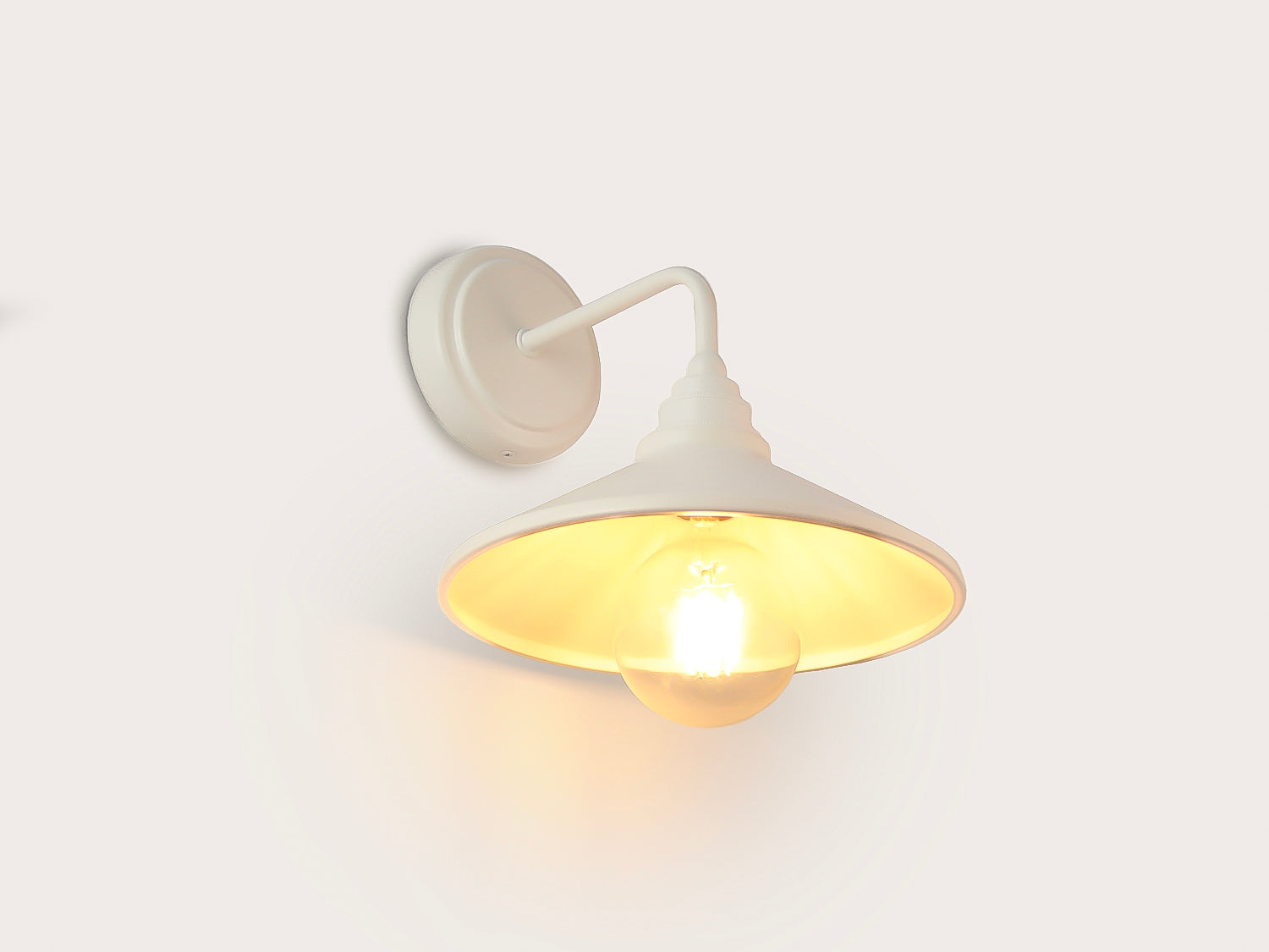 Arthur Short Arm Wall Light with 22cm Metal Shade