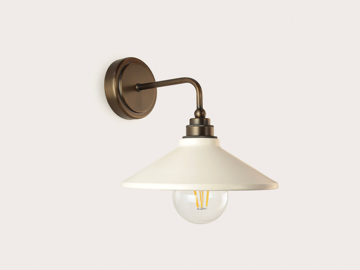 Arthur Short Arm Wall Light with 22cm Metal Shade