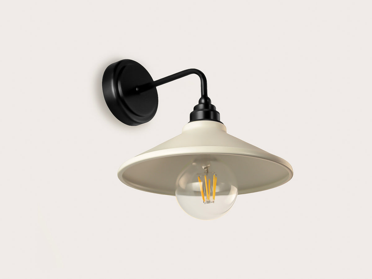 Arthur Short Arm Wall Light with 22cm Metal Shade