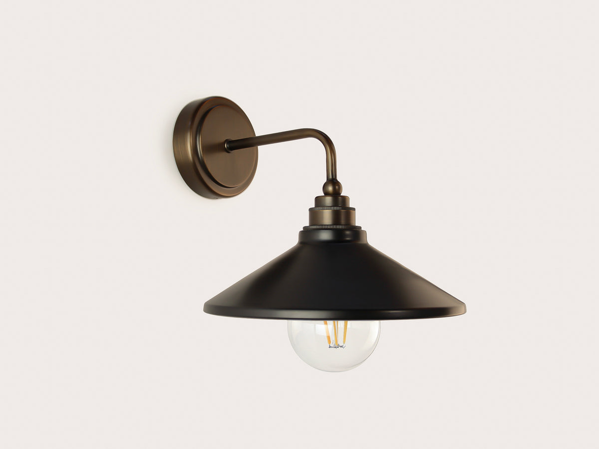 Arthur Short Arm Wall Light with 22cm Metal Shade