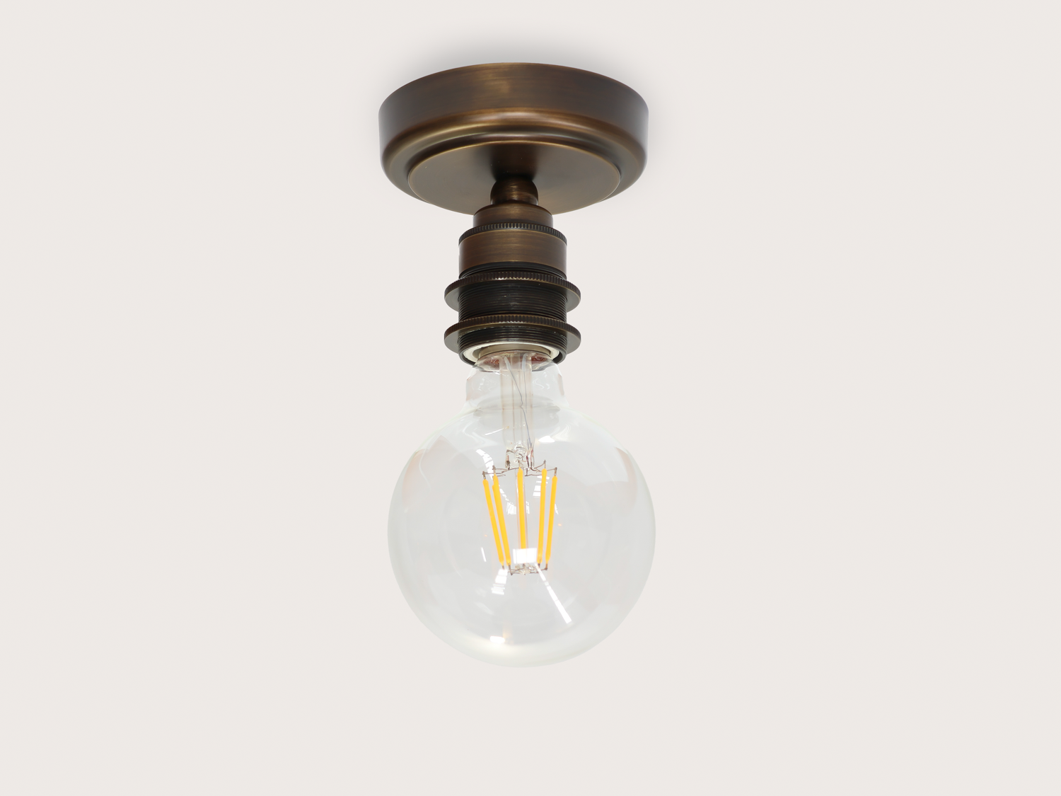 Fixed Arthur Bare Bulb Pendant