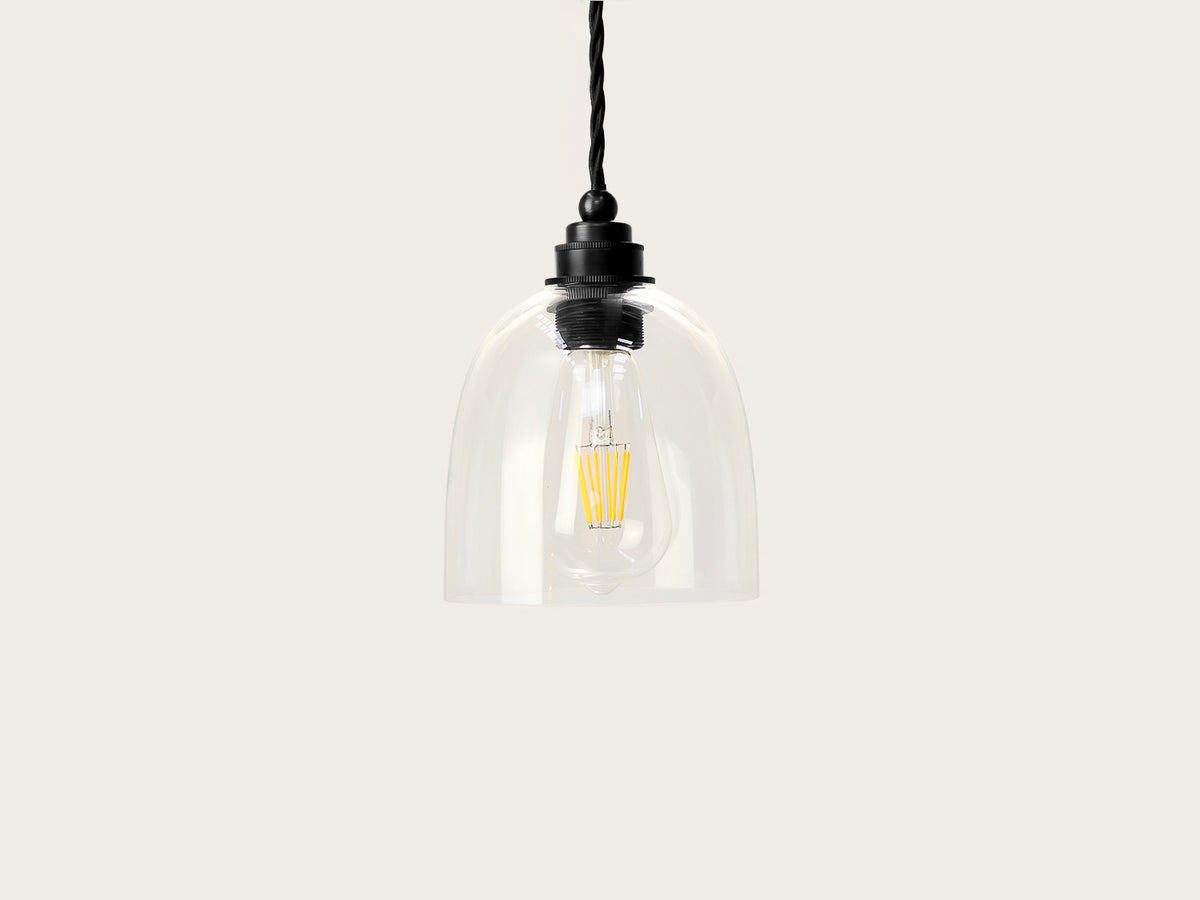 14cm Glass Cloche Arthur Pendant