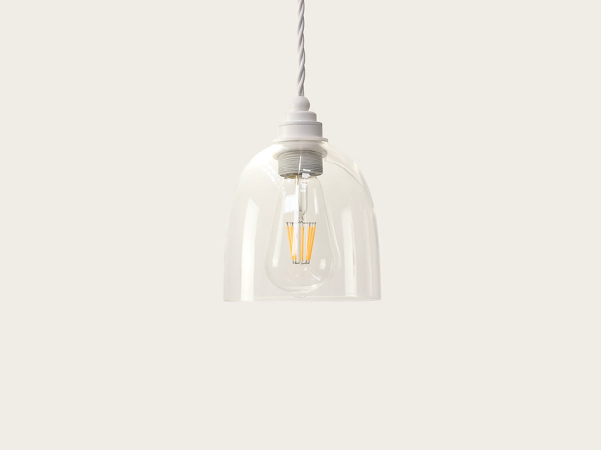 14cm Glass Cloche Arthur Pendant