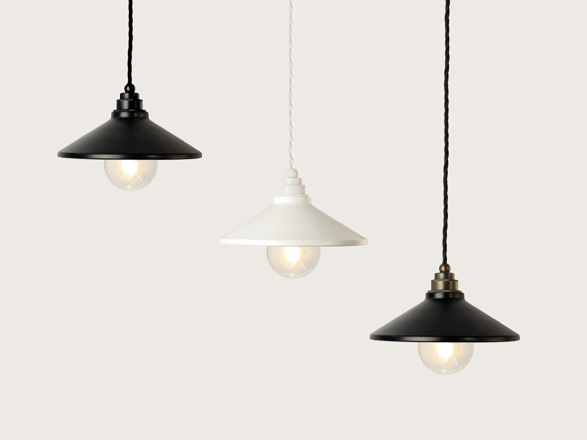 22cm Metal Shade Arthur Pendant
