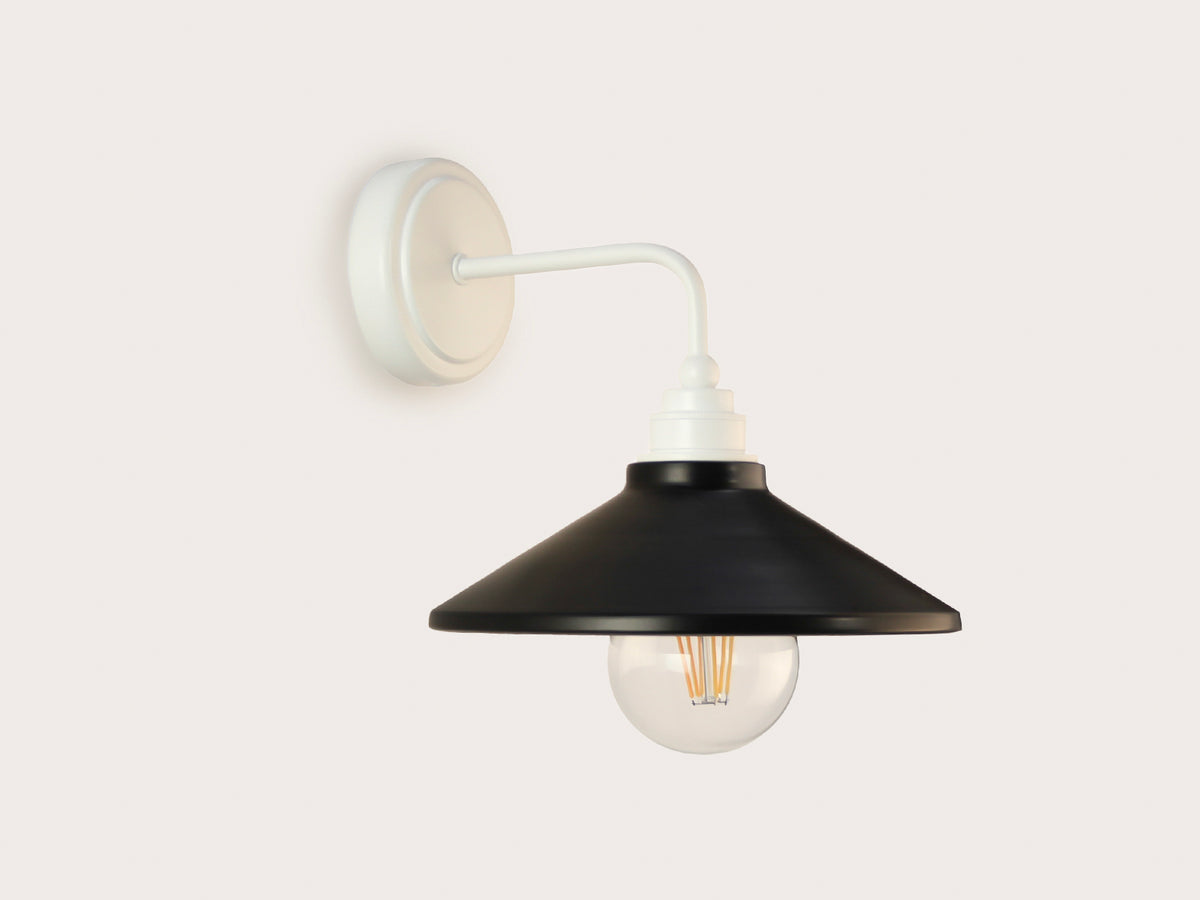 Arthur Short Arm Wall Light with 22cm Metal Shade