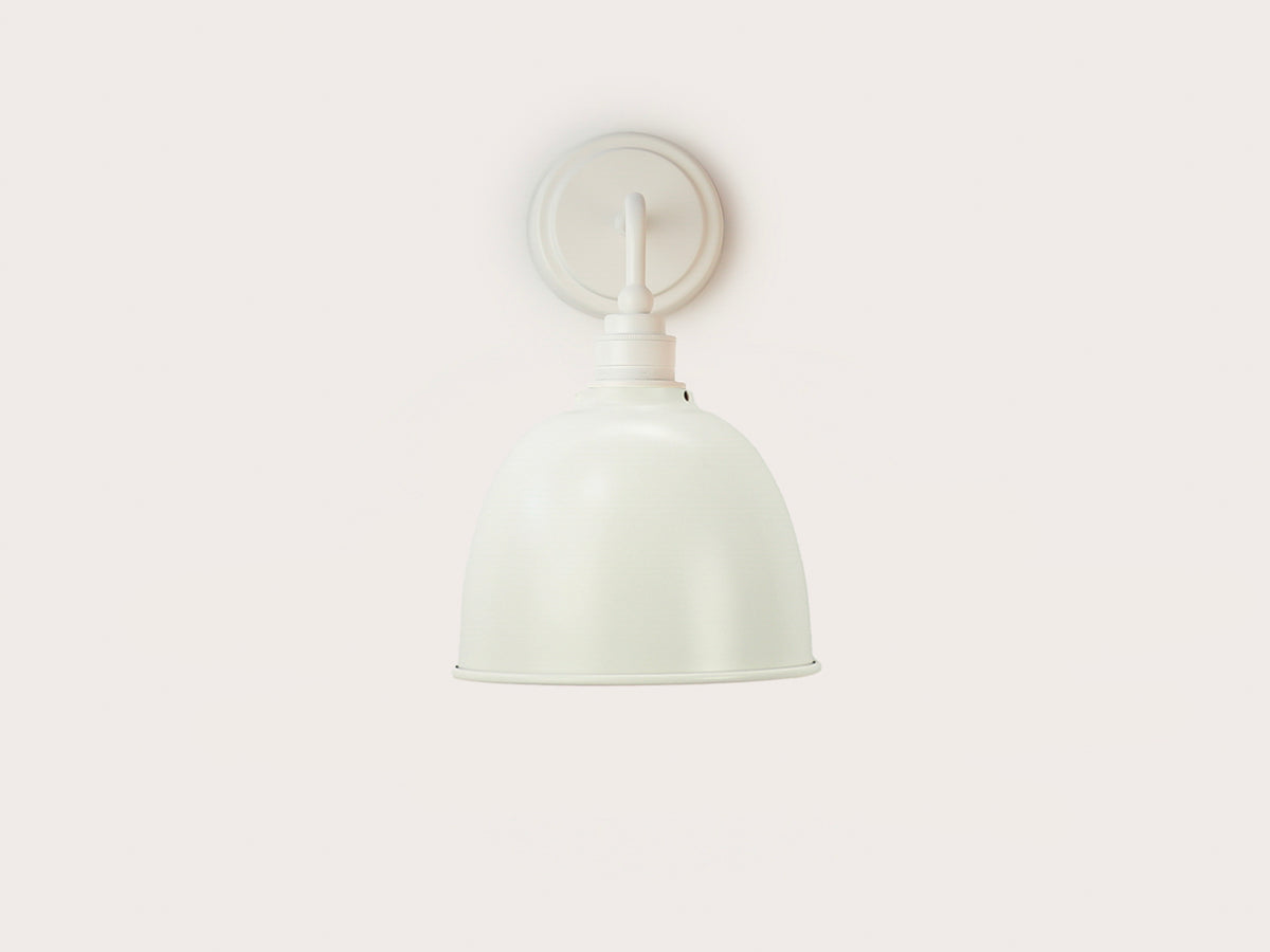 Arthur Short Arm Wall Light with Metal Cloche