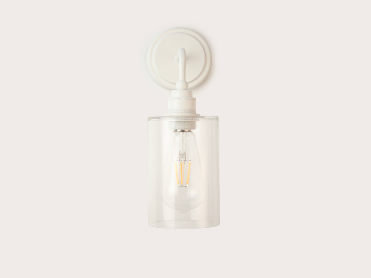 Arthur Short Arm Wall Light with Indie Small Glass Shade